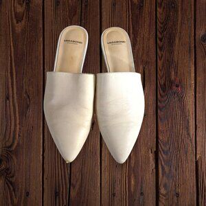 VAGABOND Leather Katlin Slide Flats Pointed Toes Shoes 37 / 6.5 - 7